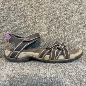Teva Tirra Sport Sandals Outdoor 4266 Black Purple Womens 7.5 Adjustable